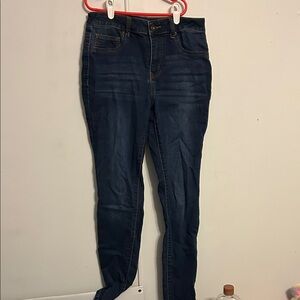 Maurices Dark Blue Skinny Jeans